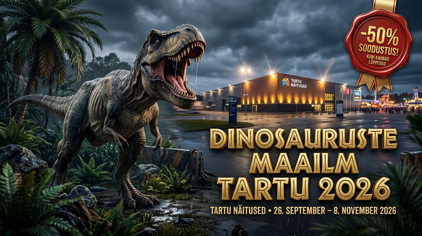 DINOSAURUSTE MAAILMA FESTIVAL TARTU 2026